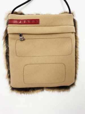 バッグ PRADA SPORT 99AW Fur Nylon Shoulder Bag PRADA SPORT】FW1999 Fur Nylon Cross Body Bag | blendmarket